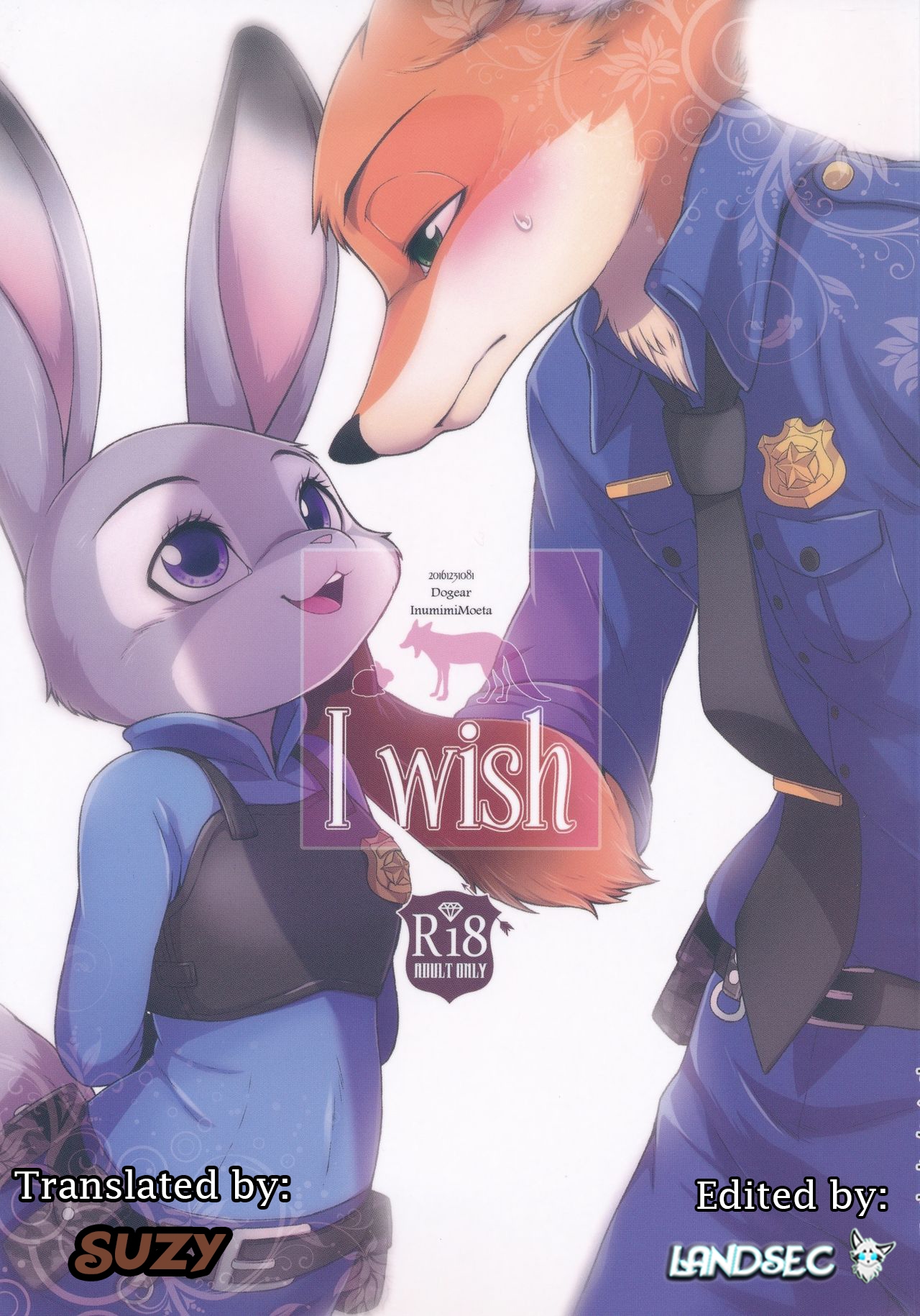 (C91) [Dogear (Inumimi Moeta)] I wish (Zootopia) (English) [Landsec Suzy Kulkum]: Chapter 3b51n - Page 1