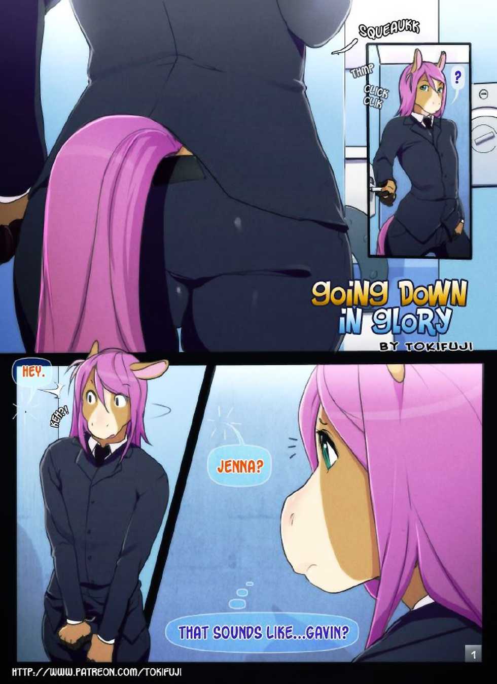 [Tokifuji] Going Down in Glory (COLOR): Chapter n611nn1n - Page 1
